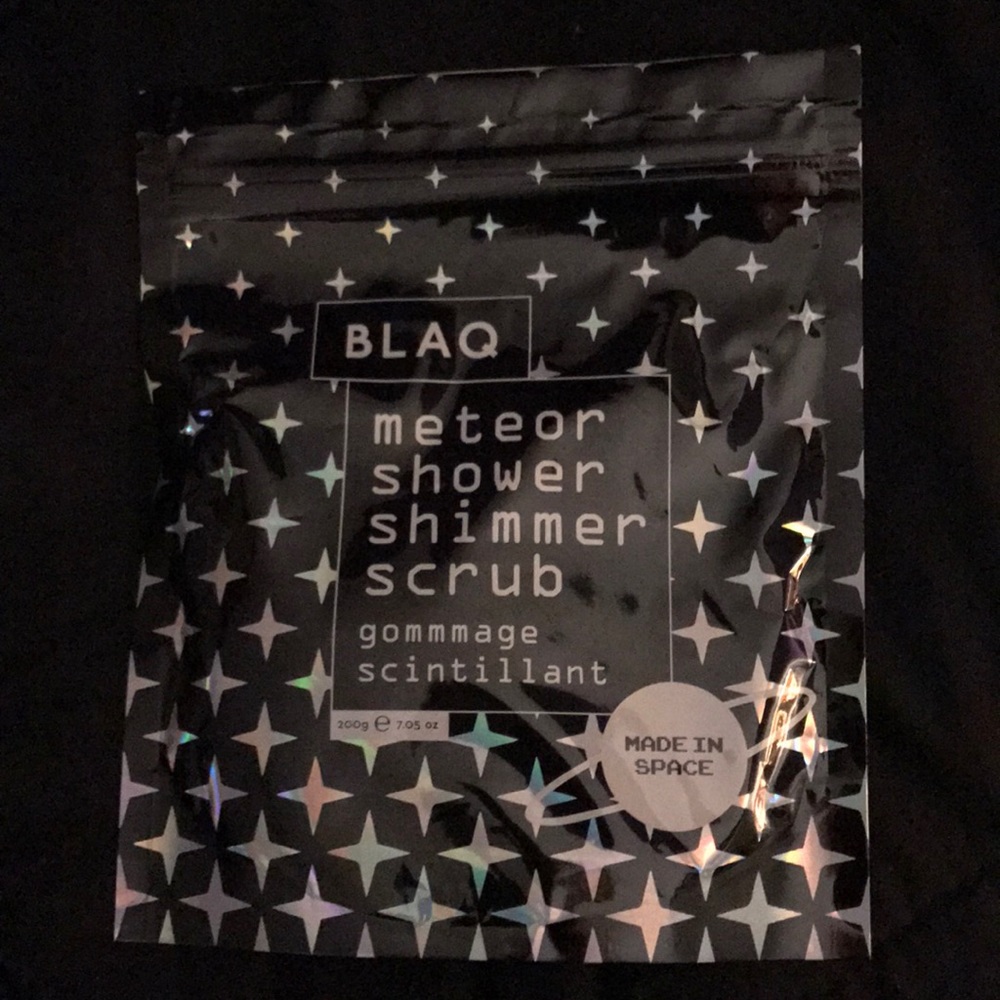 BLAQ Meteor Shower Shimmer Scrub